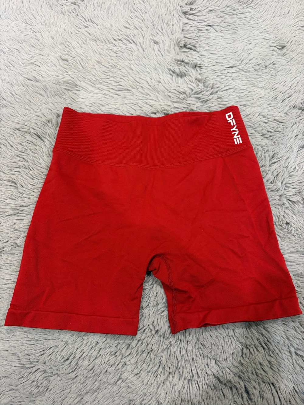 Dfyne Red Compression Shorts Like New